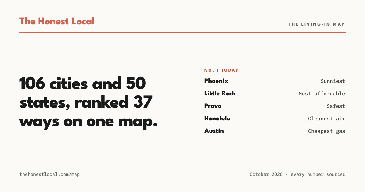 Gas Price Map: Every US City and State · The Honest Local
