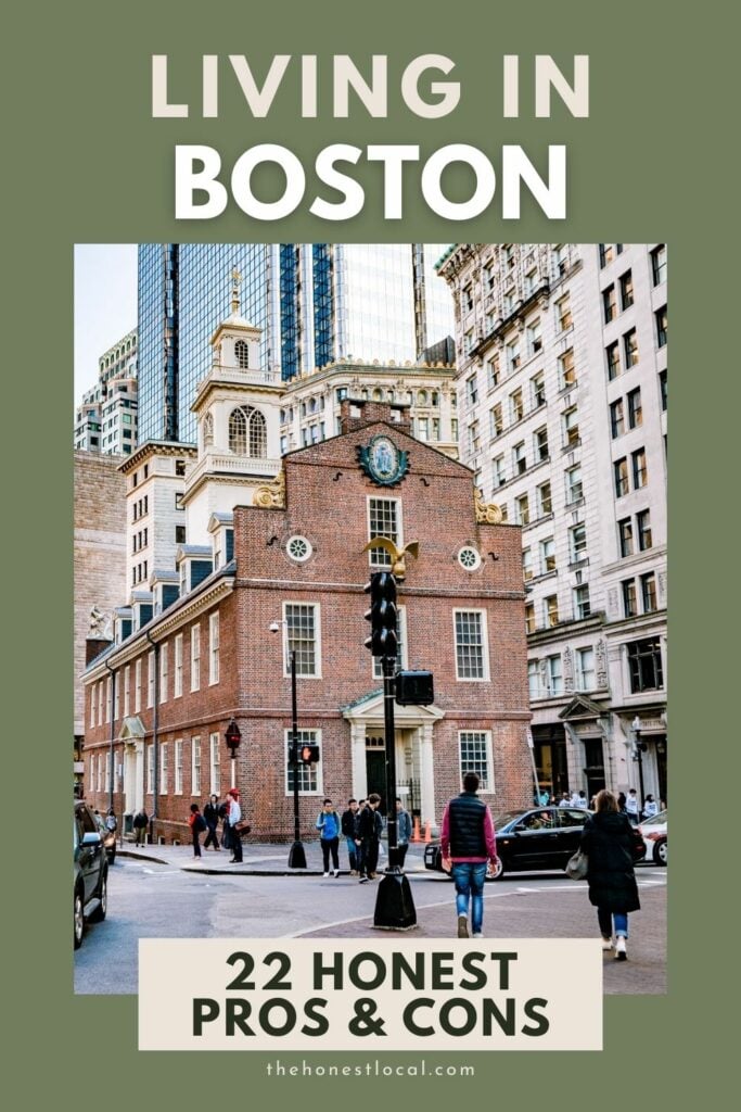 Pros and cons of living in Boston