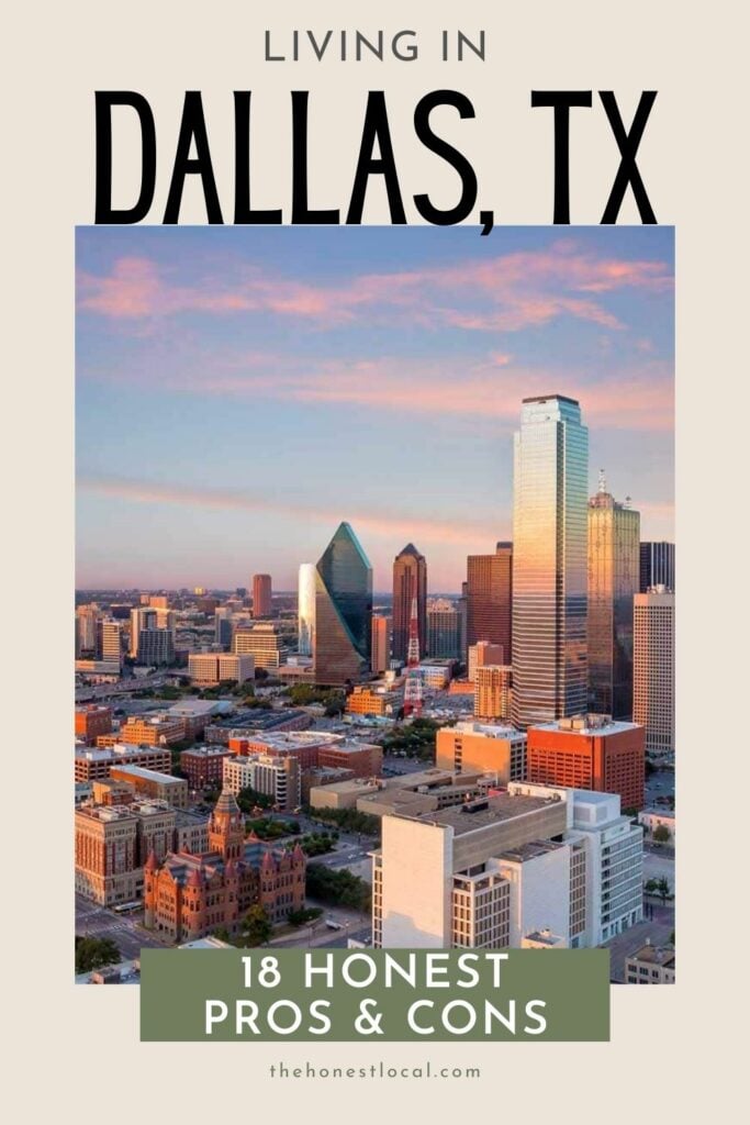 Pros and cons of moving to Dallas, Texas