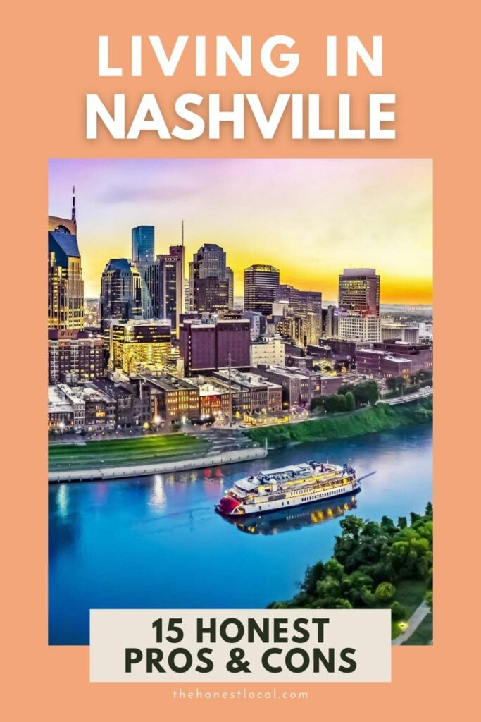 pros and cons of moving to Nashville Tennessee