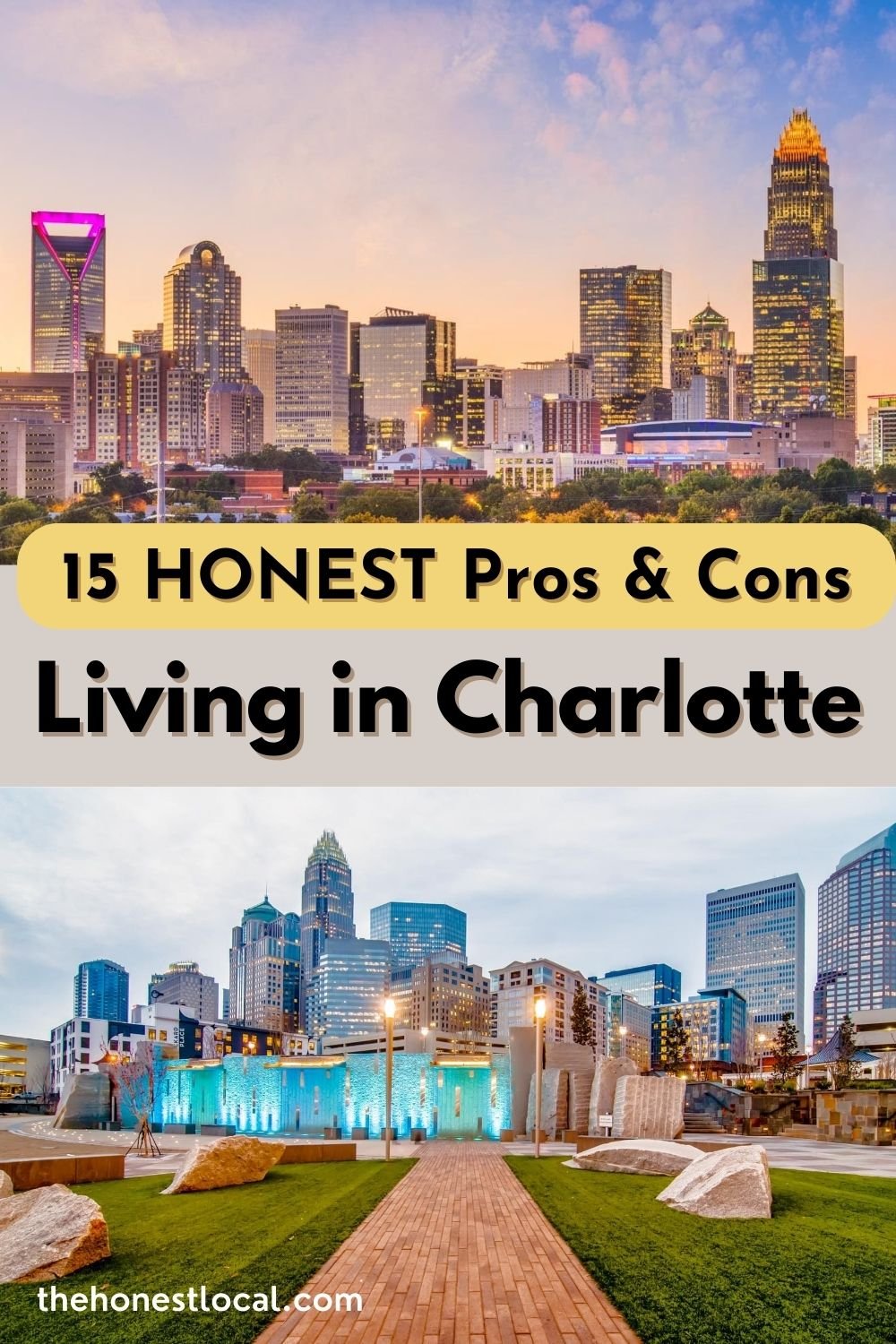 Pros and cons of living in Charlotte North Carolina