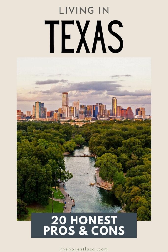 pros and cons of living in Texas