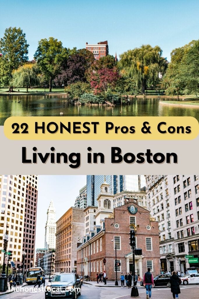 Pros and cons of living in Boston