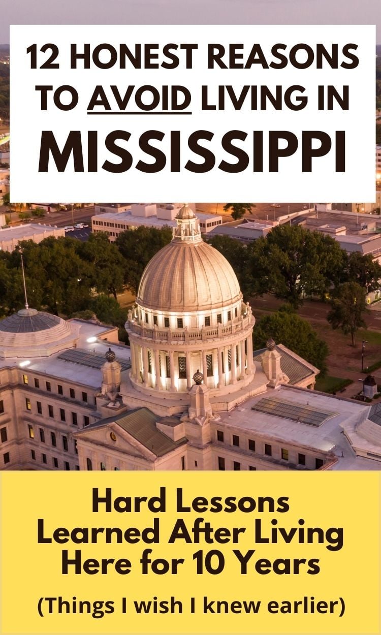 pros and cons of living in Mississippi 