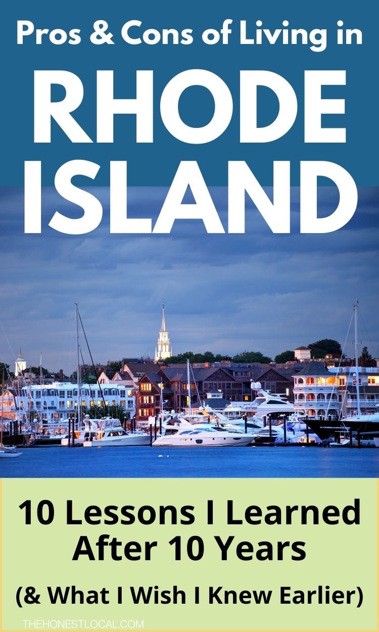 pros and cons of living in Rhode Island