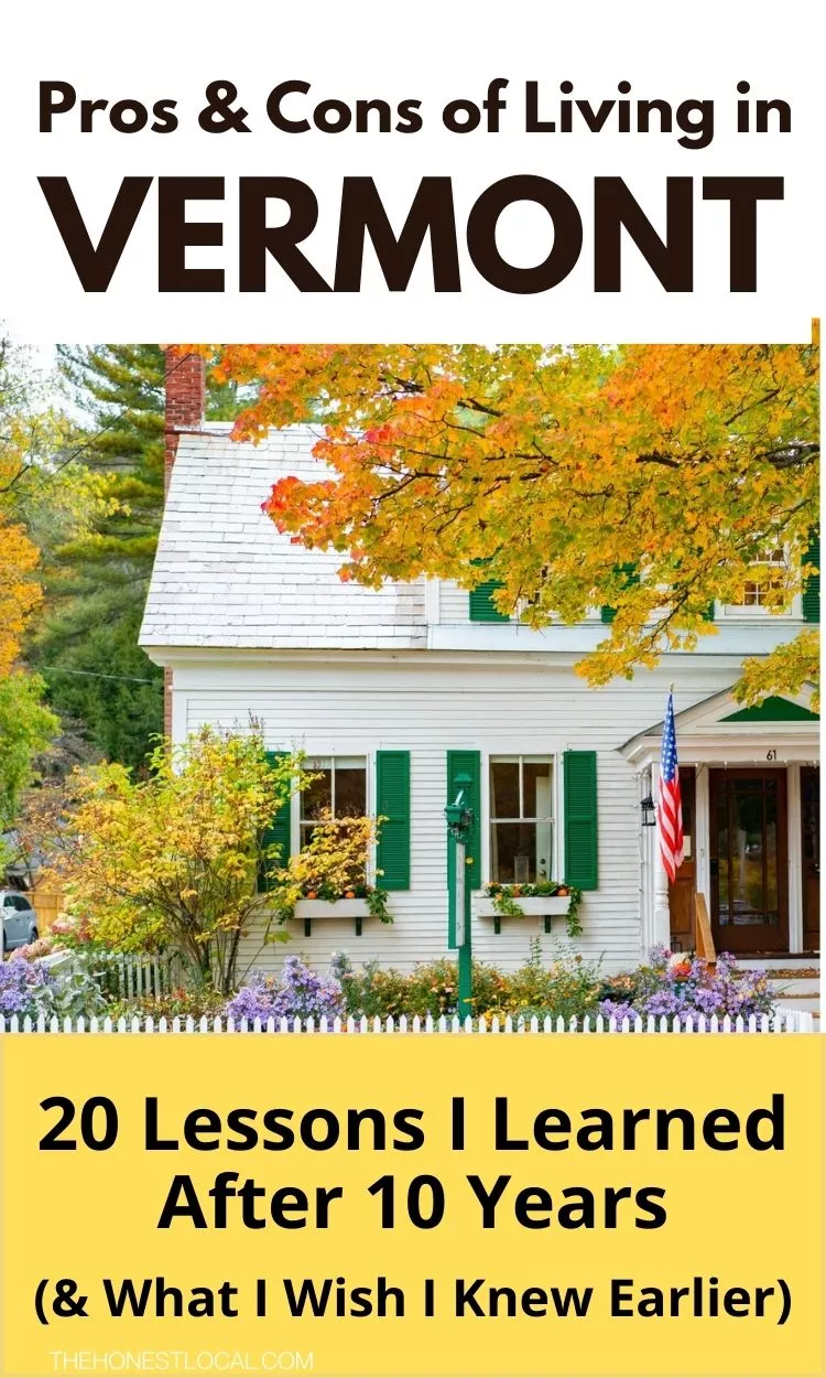 best things about living in Vermont
