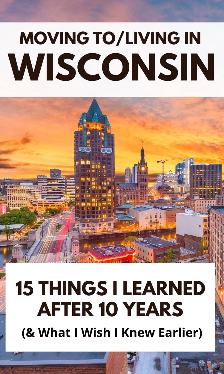 things to know before moving to Wisconsin
