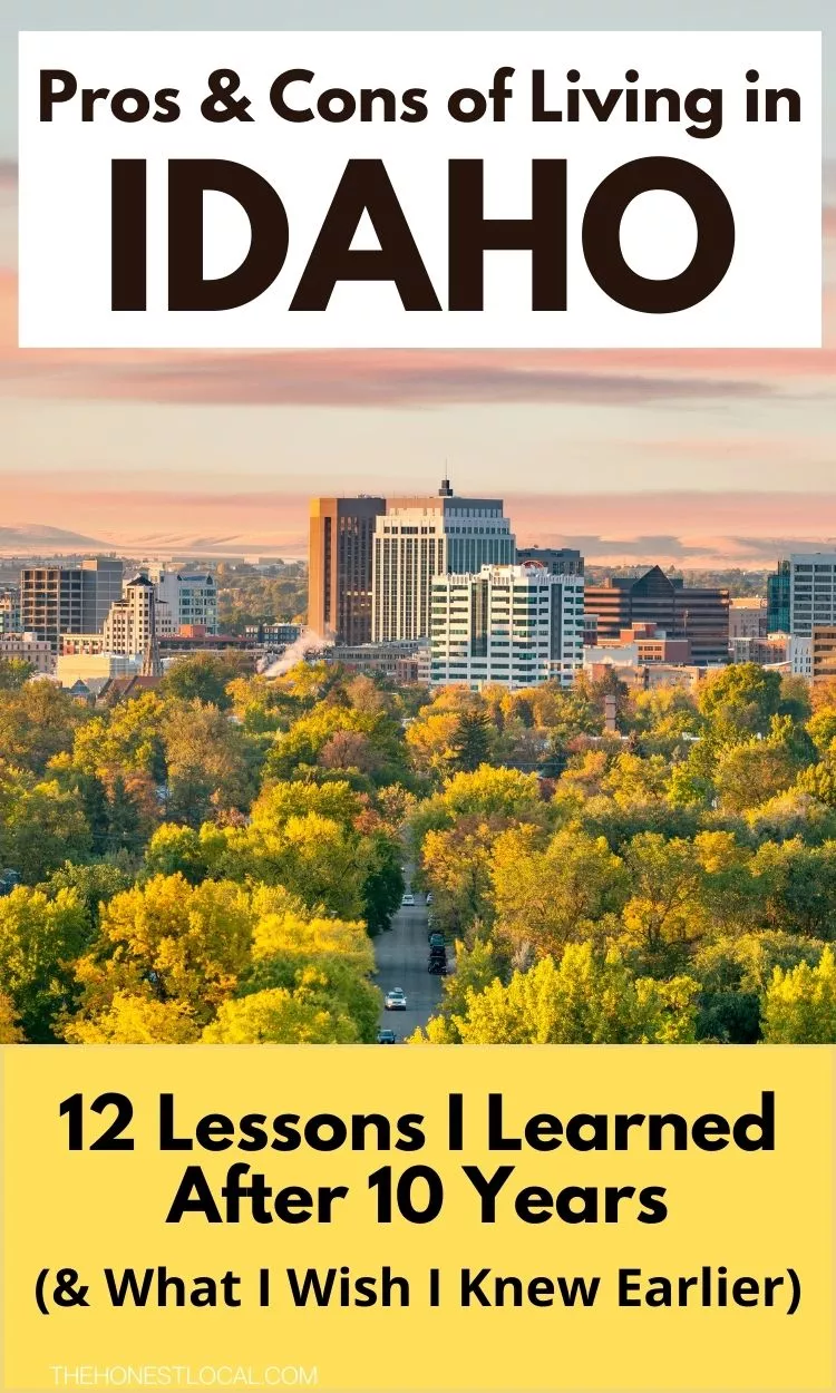 the best things about living in Idaho