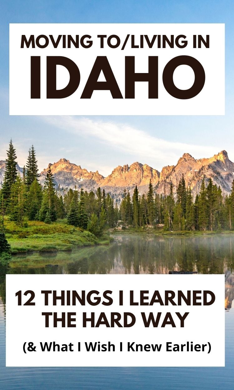 Things to know before moving to Idaho
