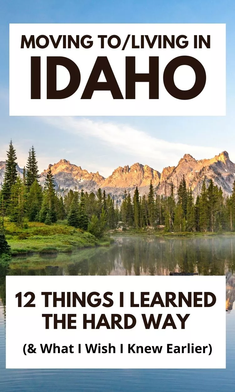 Things to know before moving to Idaho