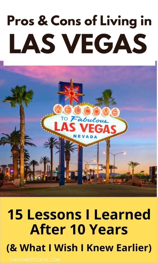 things to know before moving to Las Vegas