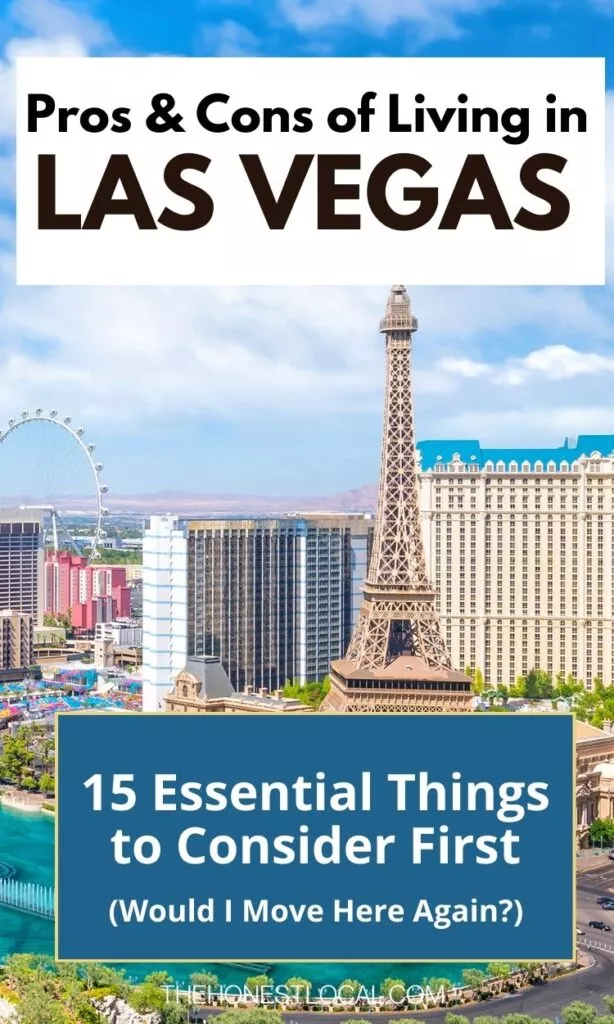 best things about living in Las Vegas