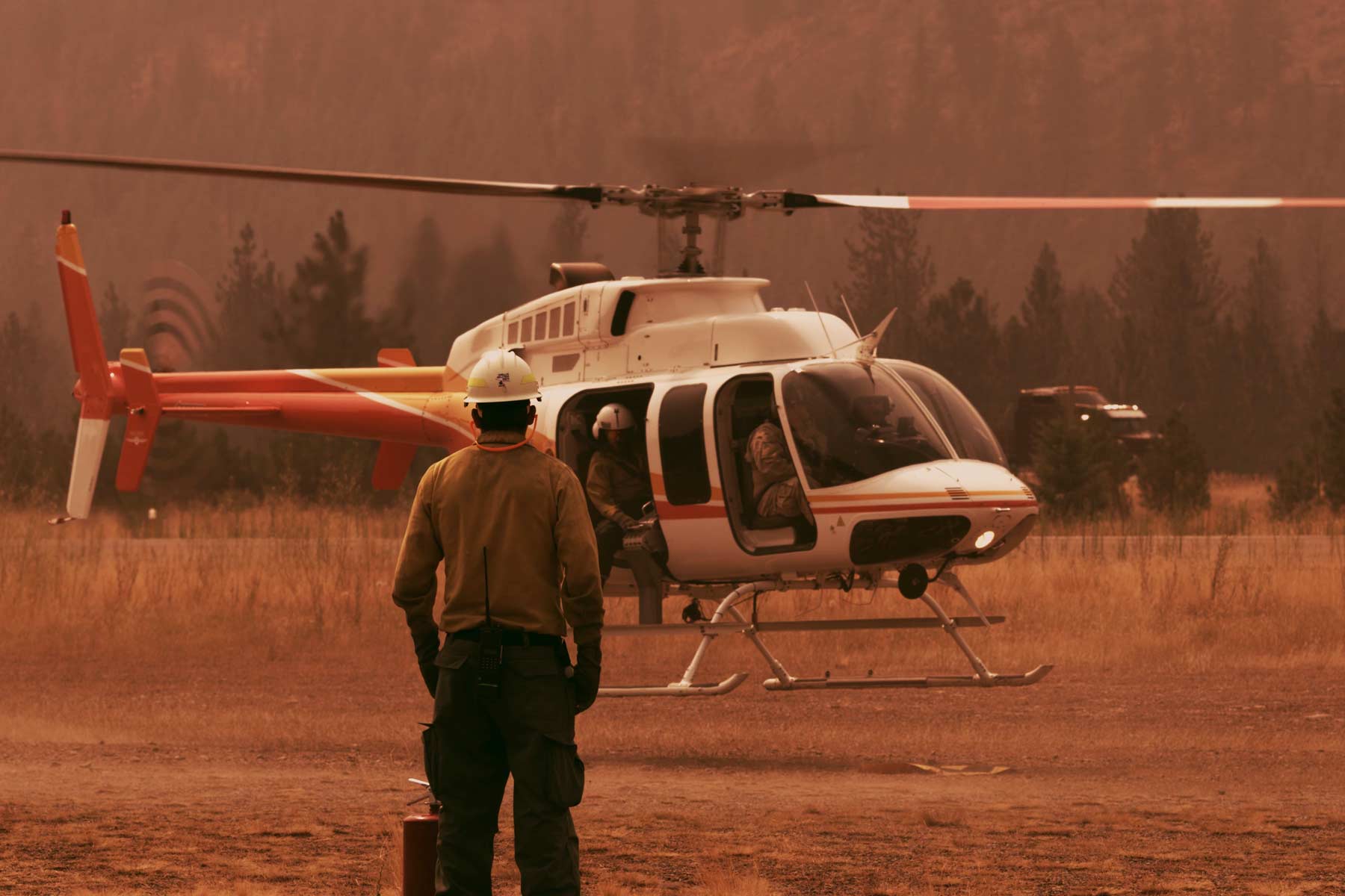 wildfires are a major con of living in idaho
