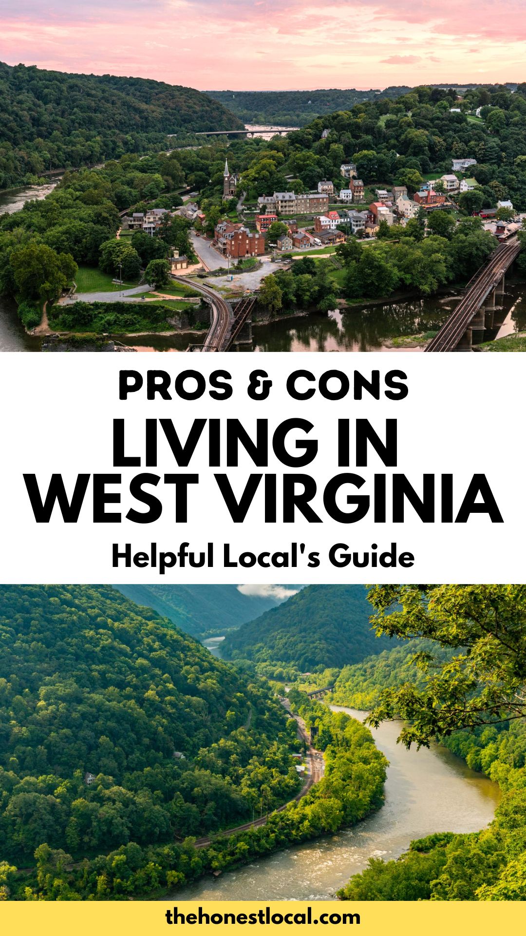 pros and cons of living in west virginia