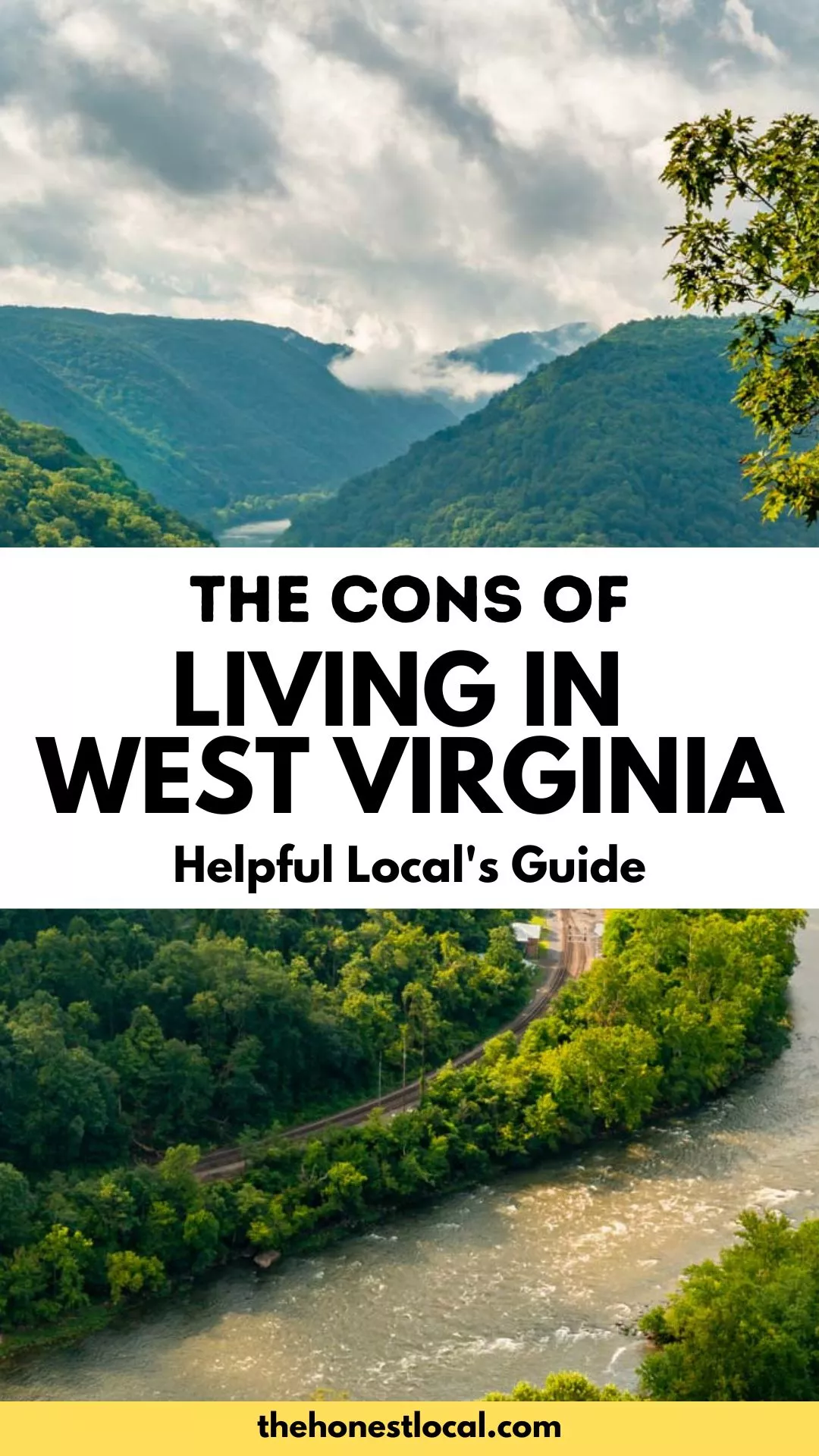 cons of living in west virginia