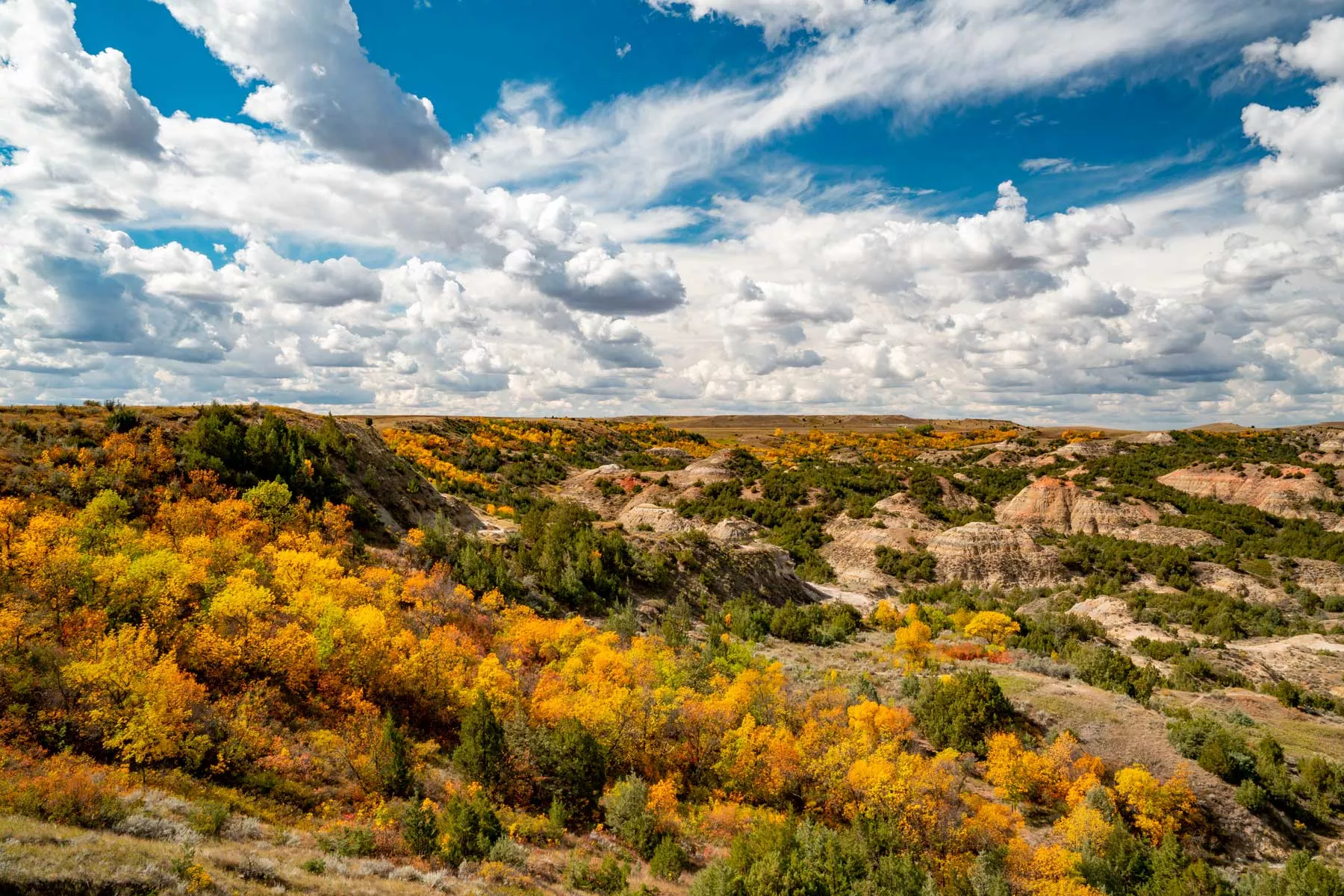 north dakota in the fall