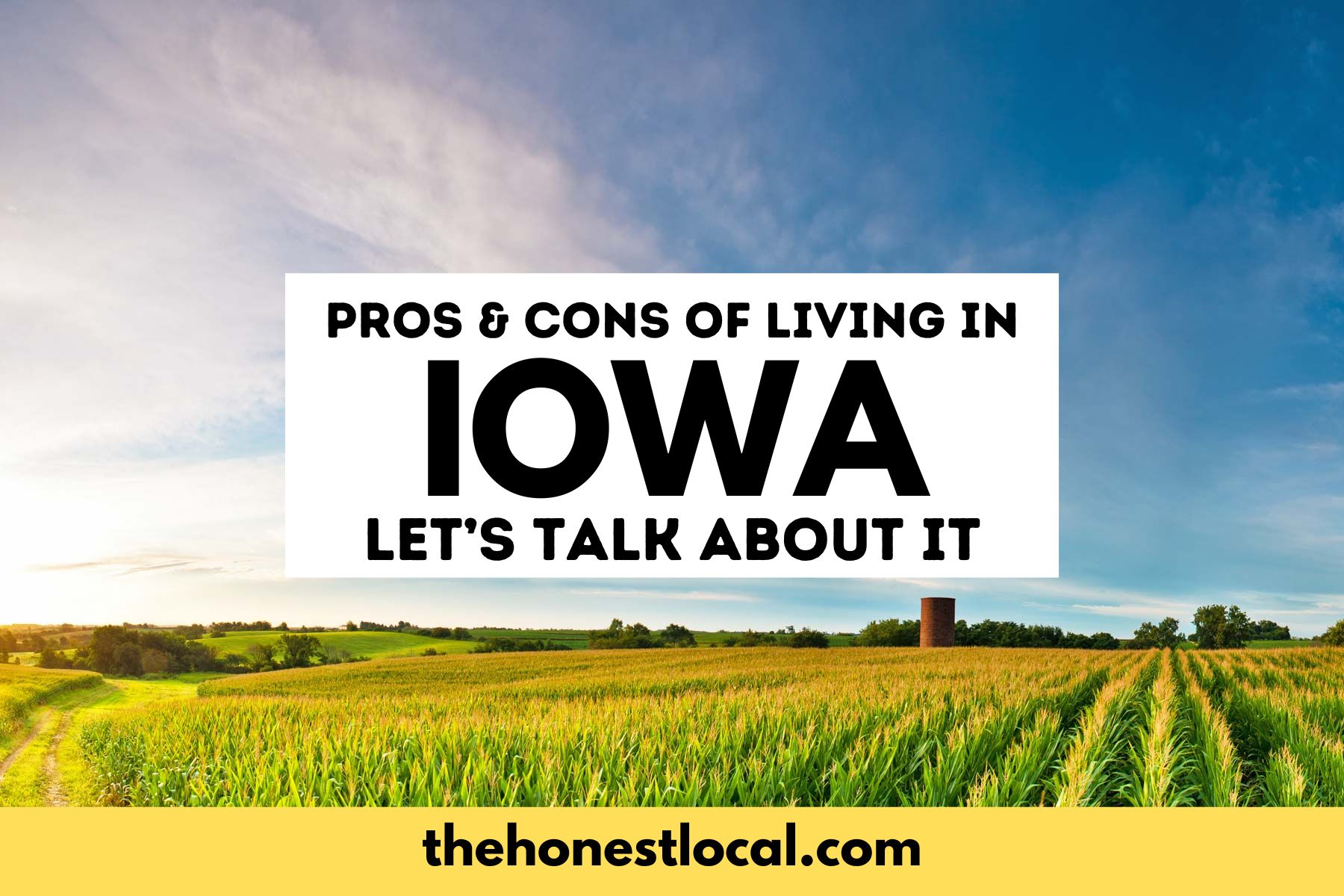 pros and cons of living in iowa