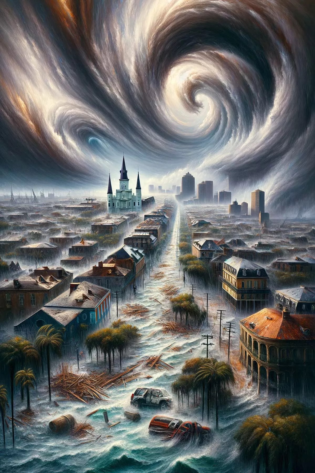 hurricanes are a con of living in louisiana