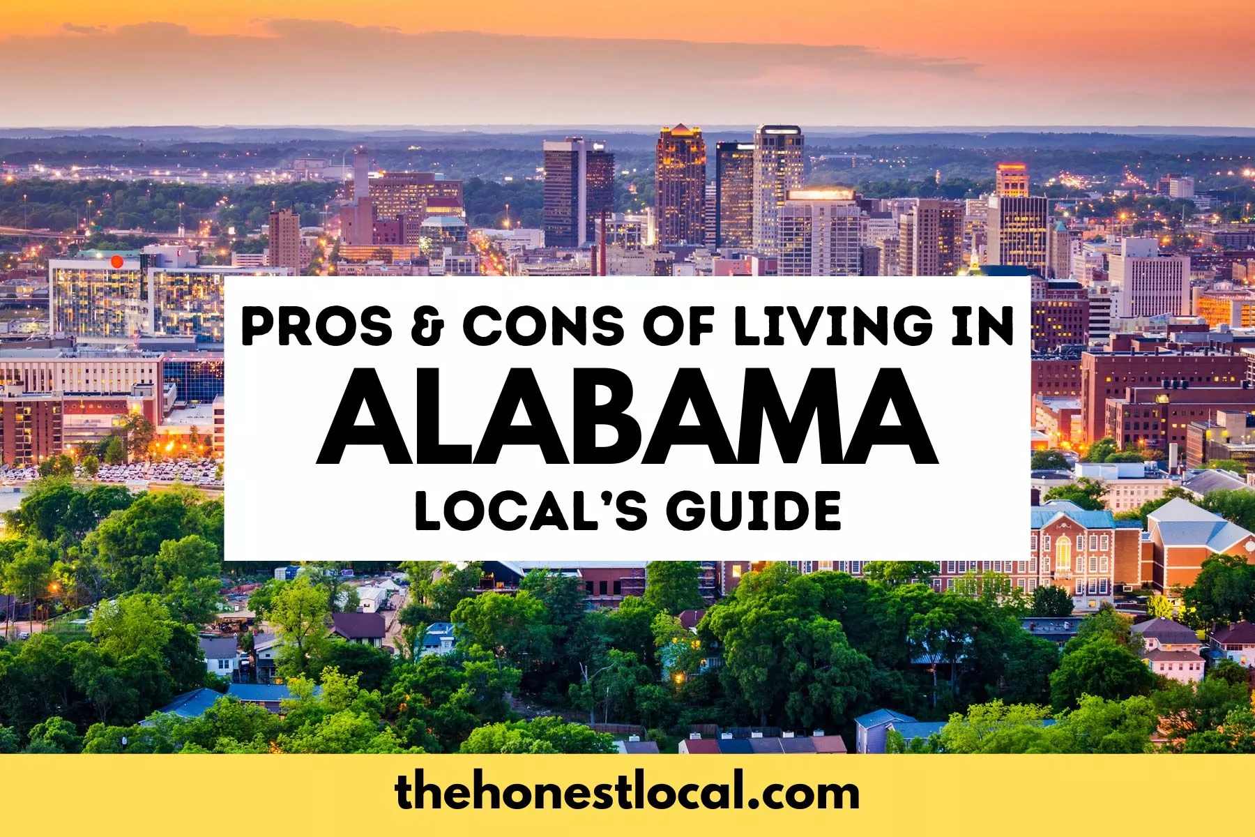 pros and cons of living in alabama