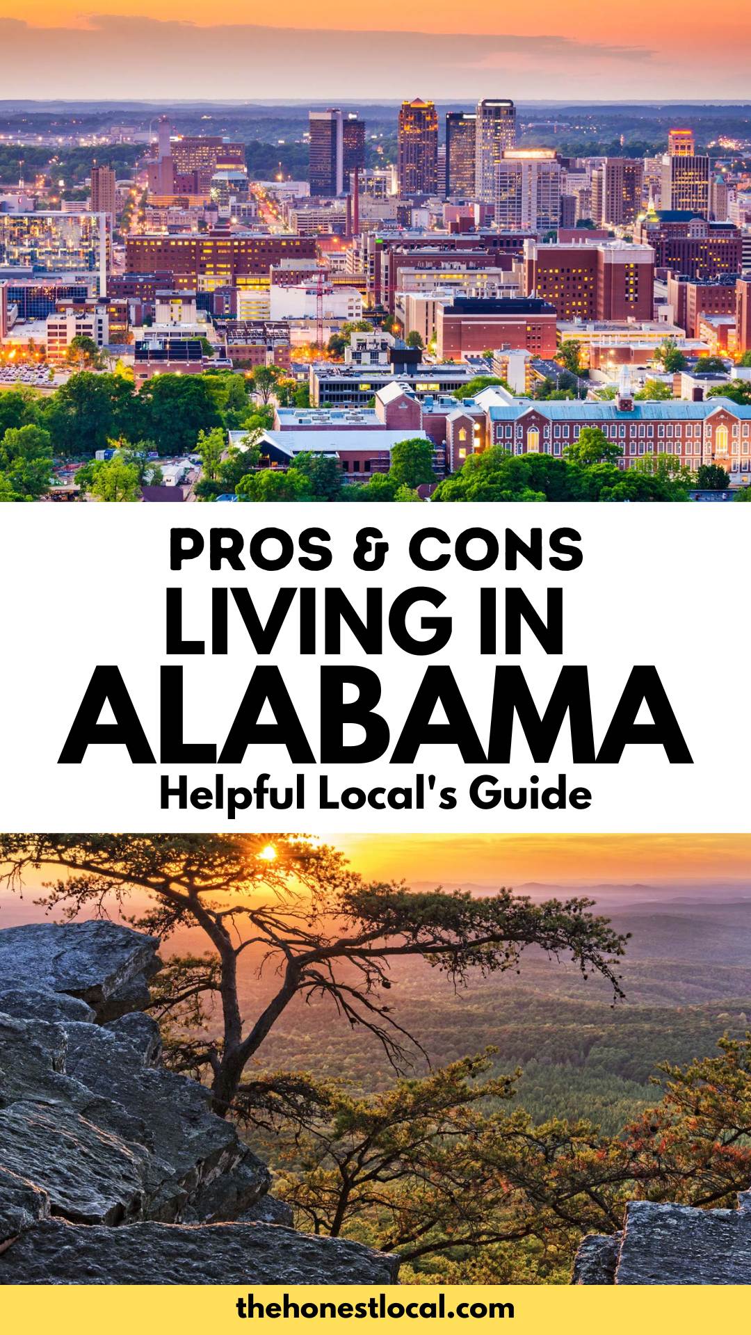 pros and cons of living in alabama