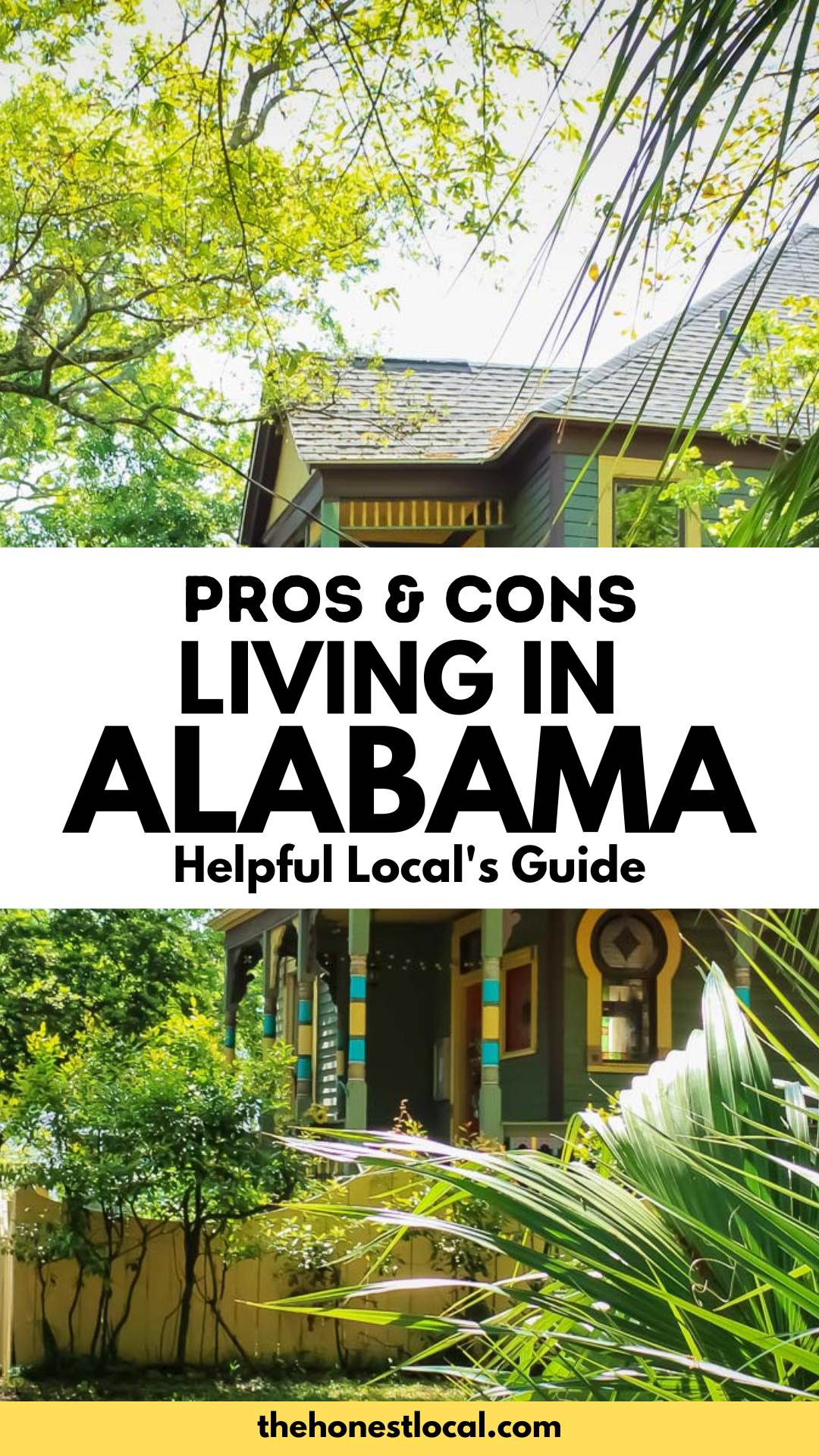 pros and cons of living in alabama