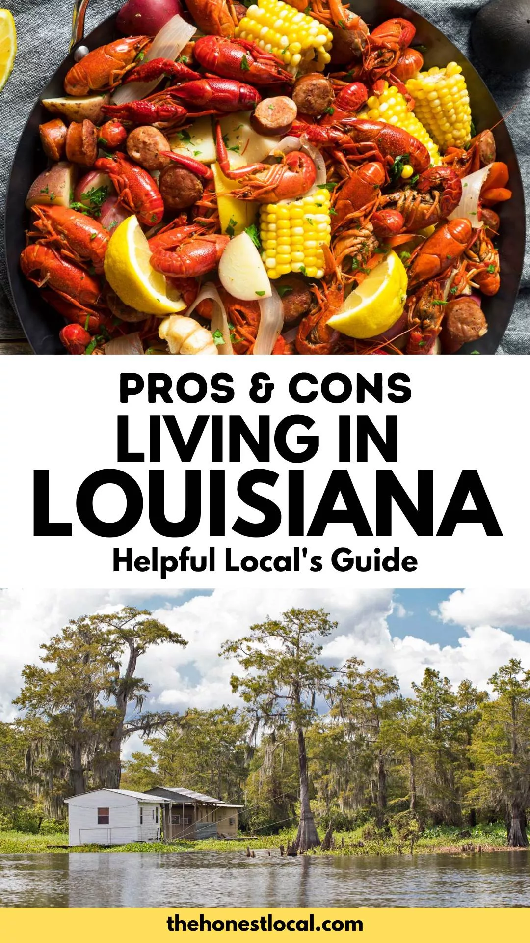 pros and cons of living in louisiana