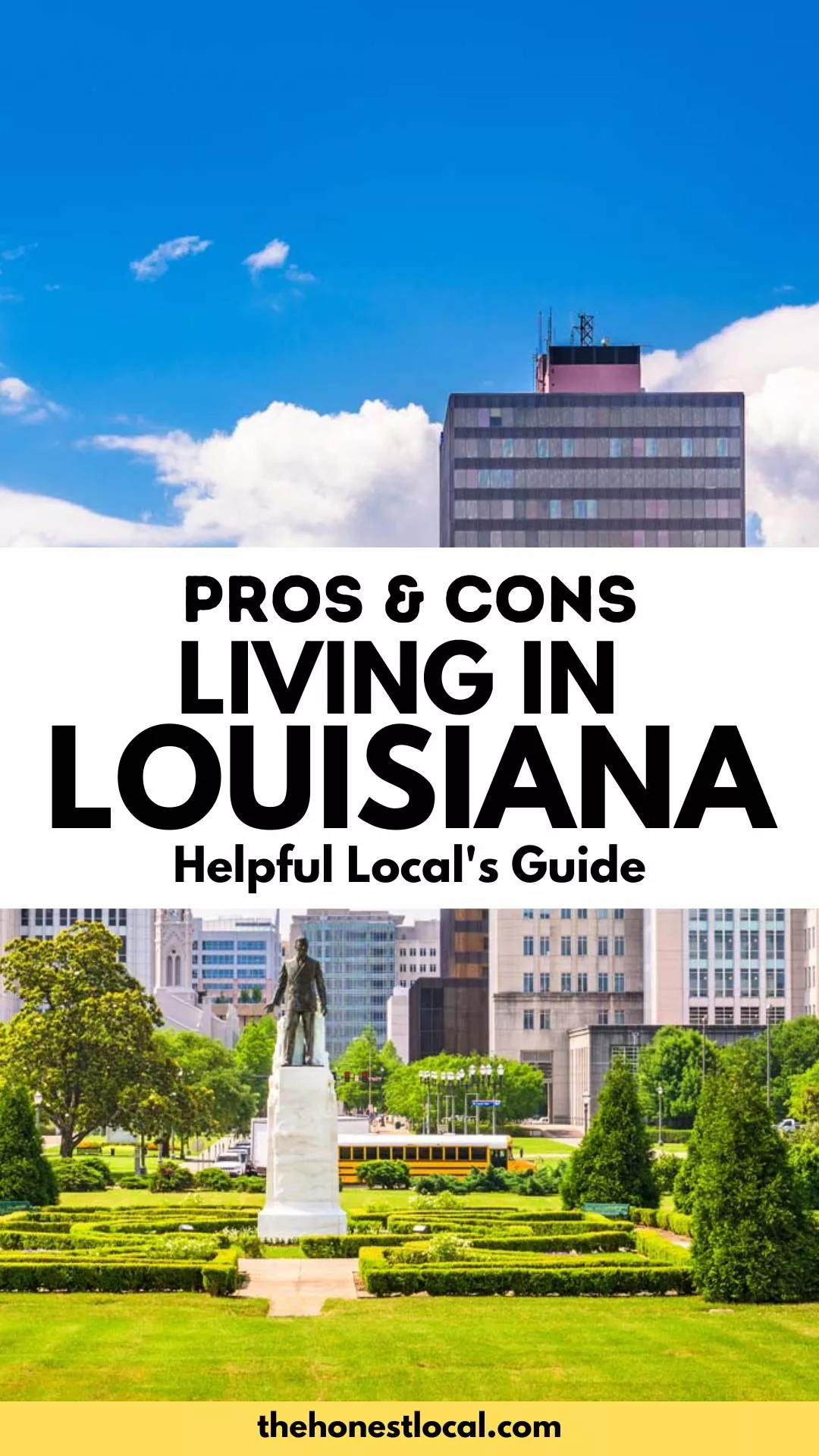 pros and cons of living in louisiana