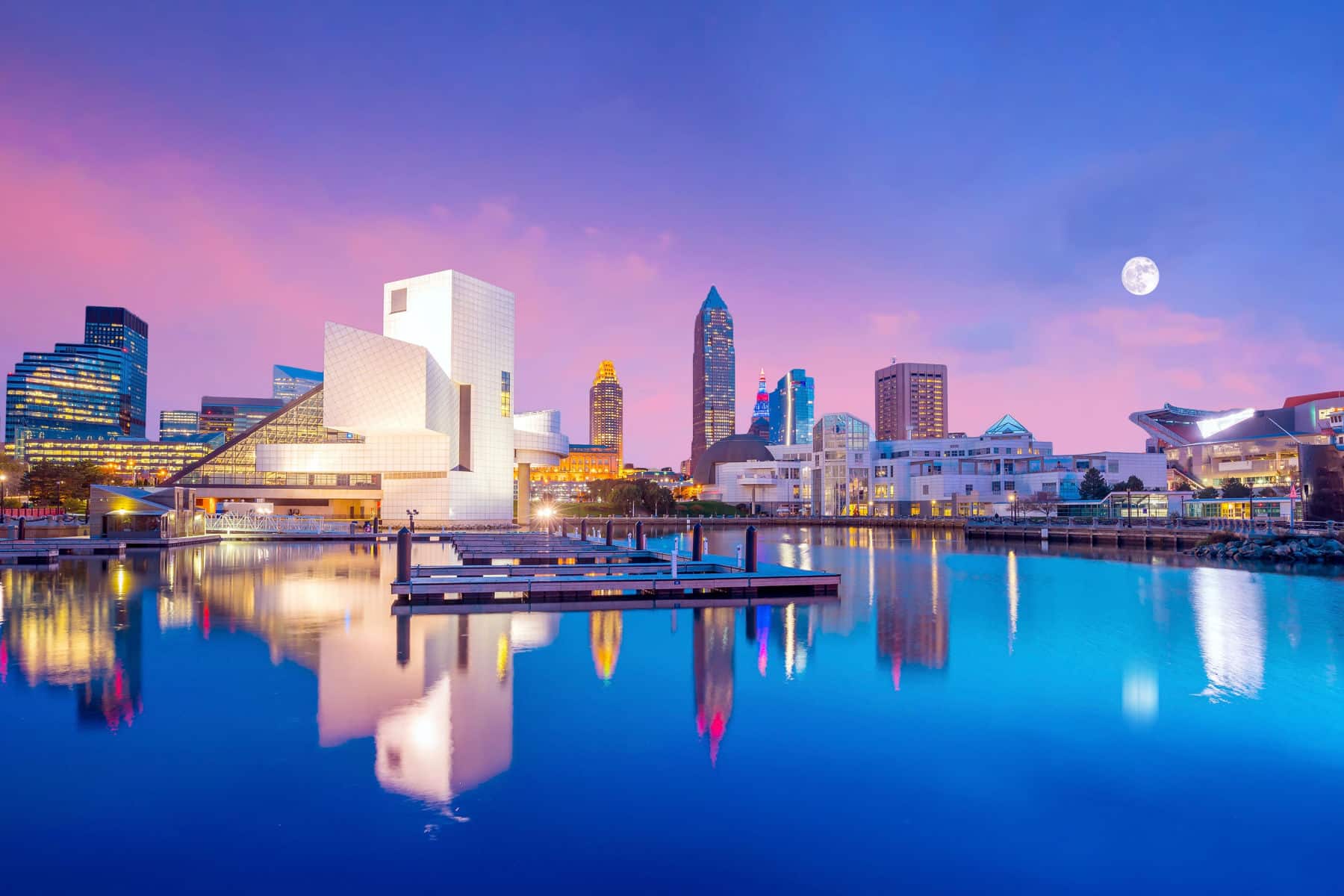 Cleveland skyline