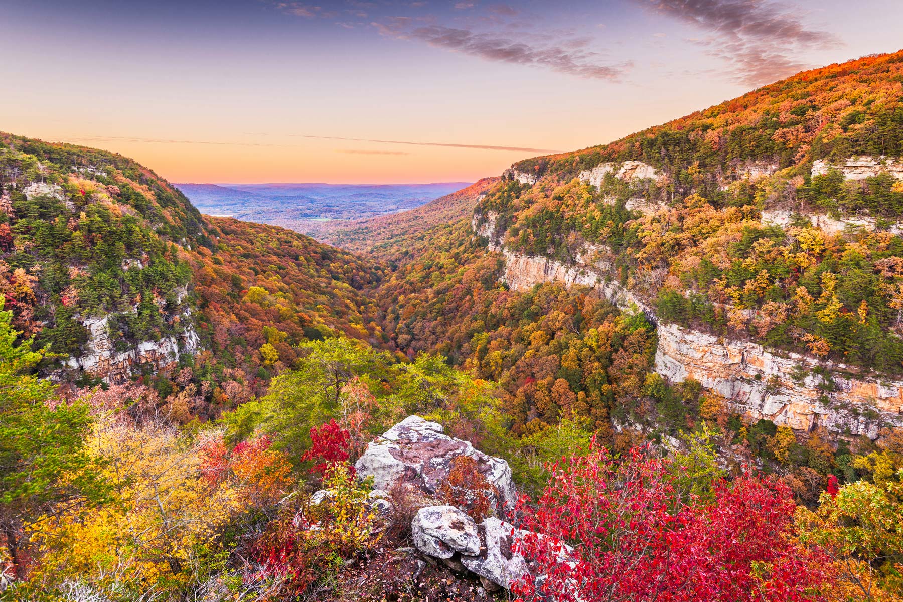cloudland canyon, living in georgia